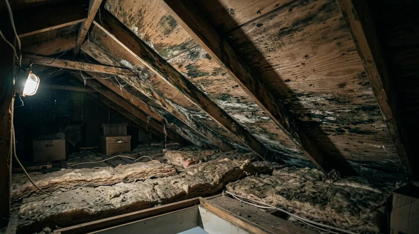 attic mold removal - Why Attics Are Prone to Mold Growth