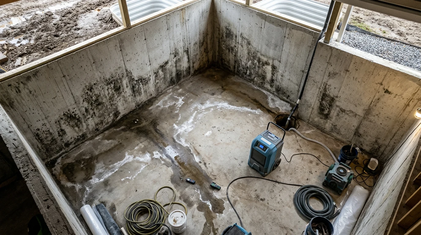 basement mold removal - Hydrostatic Pressure and Groundwater Intrusion
