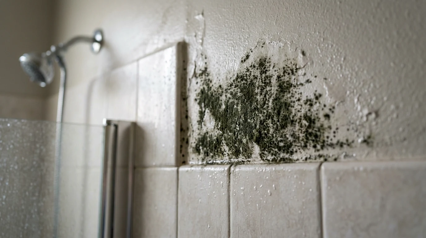 black mold in shower - What Causes Black Mold in a Shower?