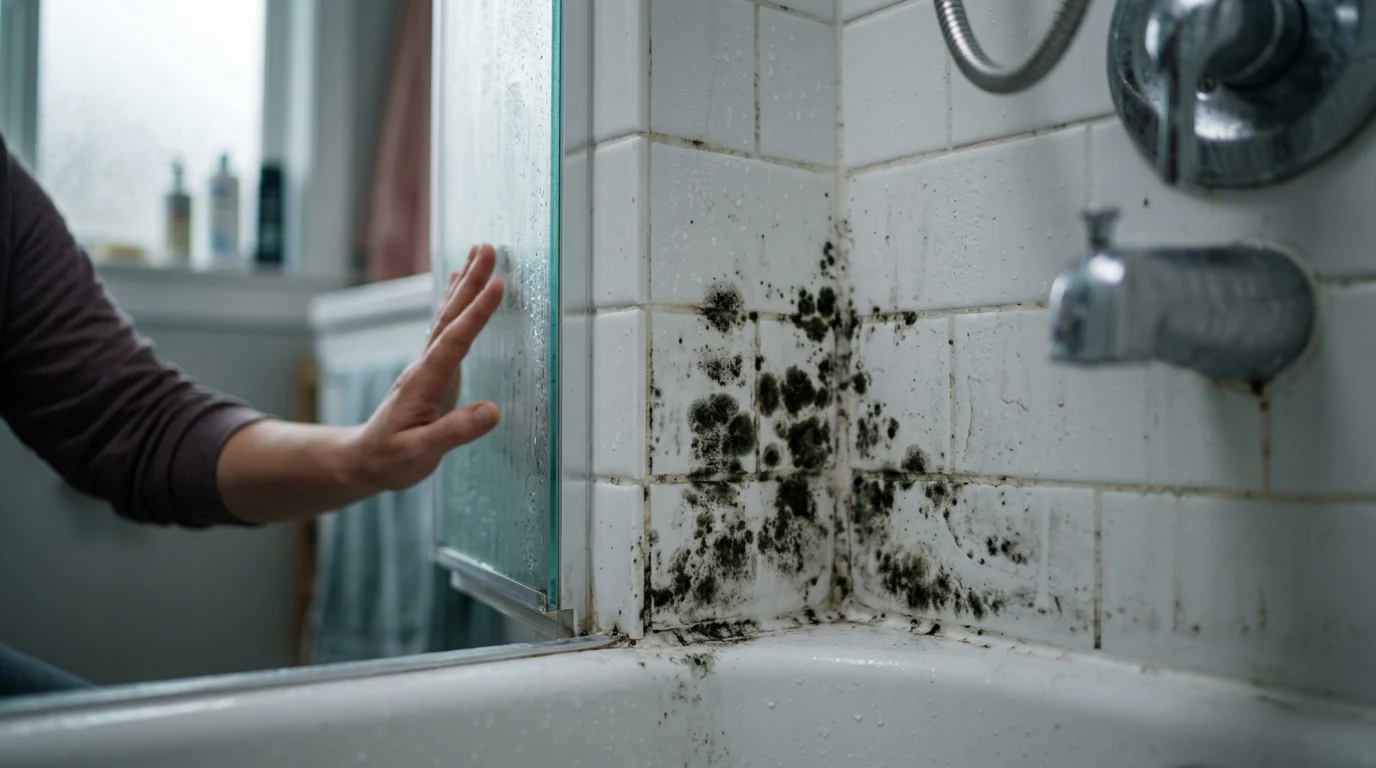 black mold in shower - Organic Food Sources on Shower Surfaces