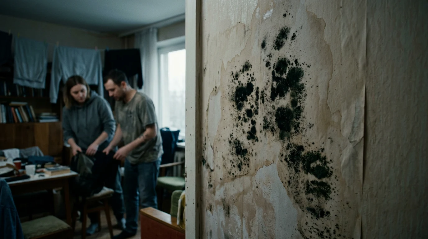 black mold smell - Damp and Stale