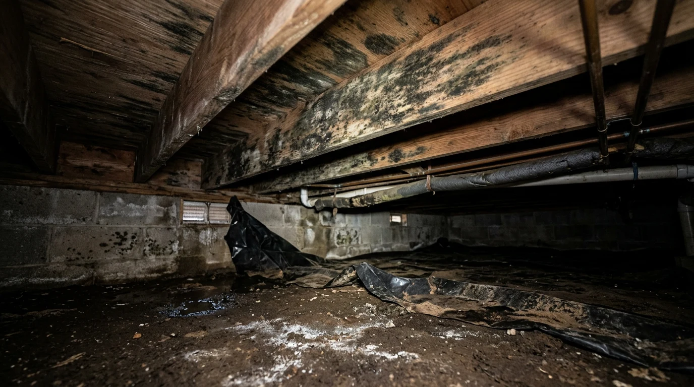 crawl space mold removal - Why Crawl Spaces Are Vulnerable to Mold Growth