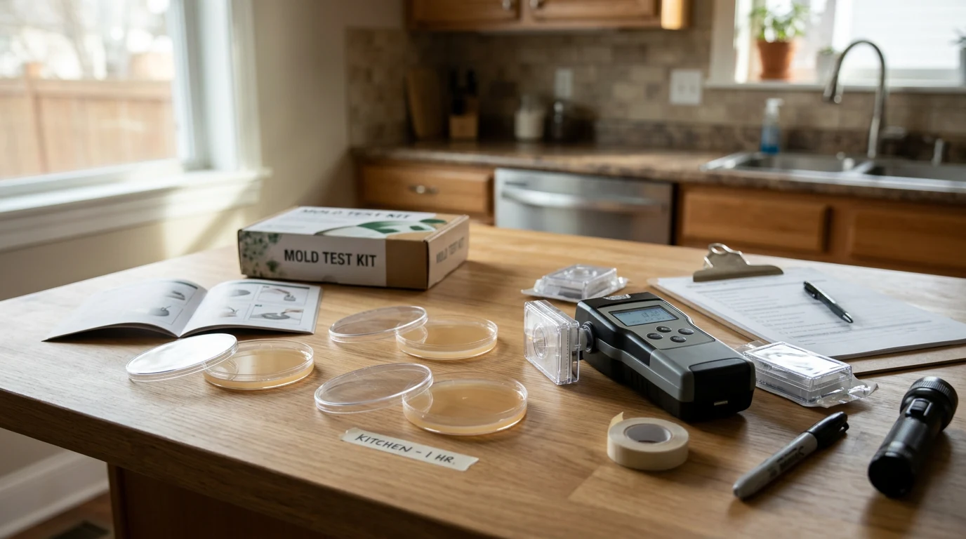 how to use mold test kit - Settle Plate (Gravity) Kits