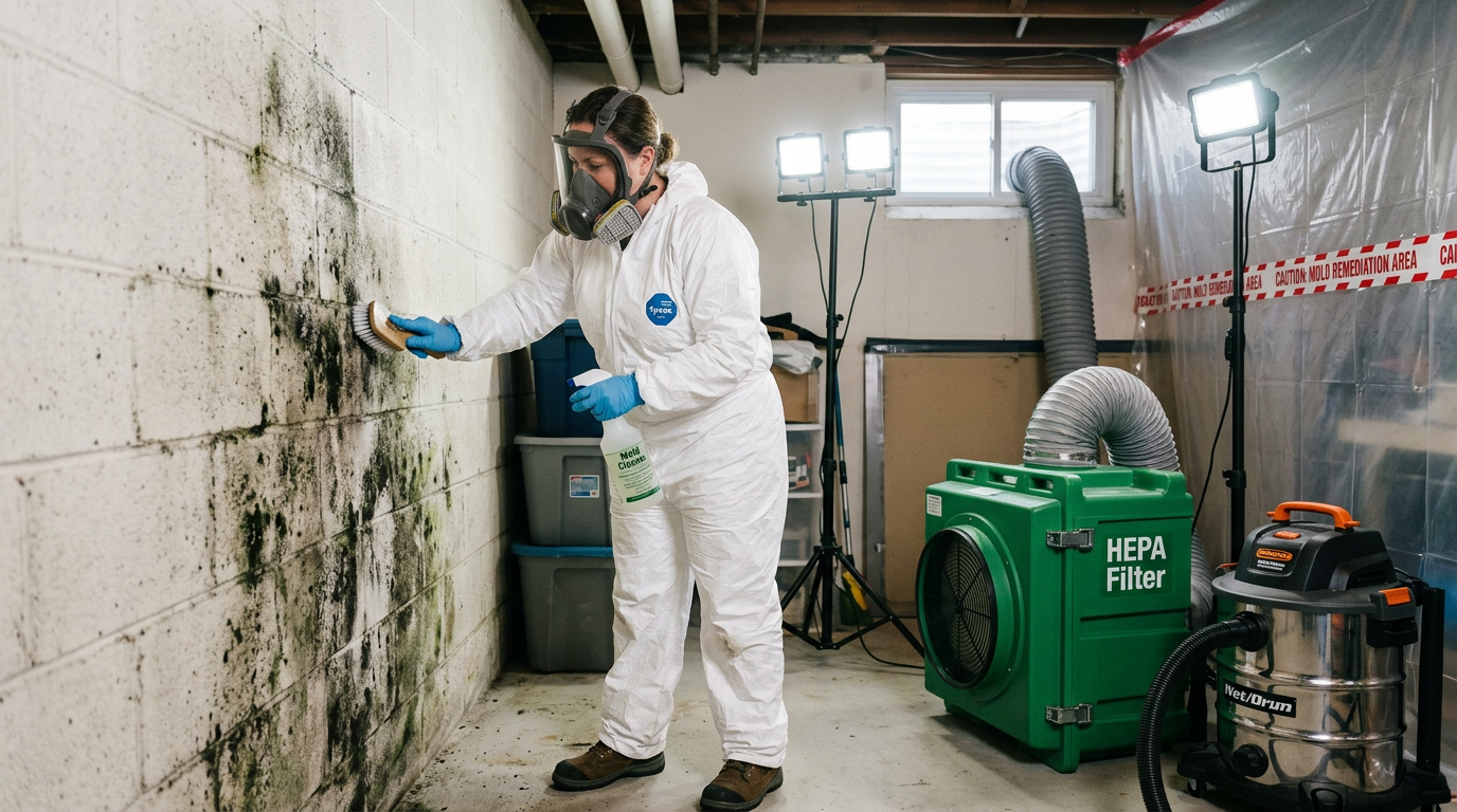Basement Mold Remediation Guide – Mold Action Plan