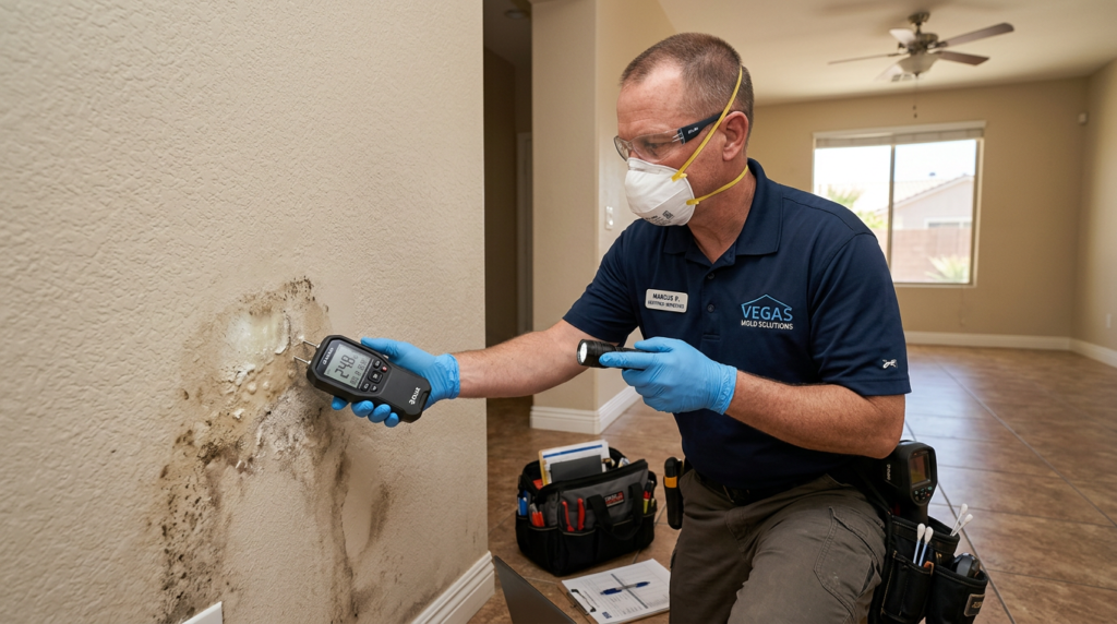 Mold inspector guide for Las Vegas Nv