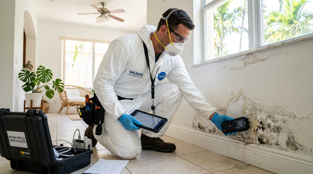 Mold inspector guide for Miami Fl