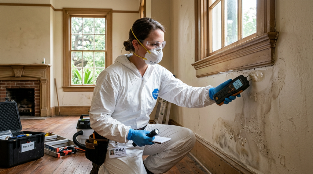 Mold inspector guide for New Orleans La