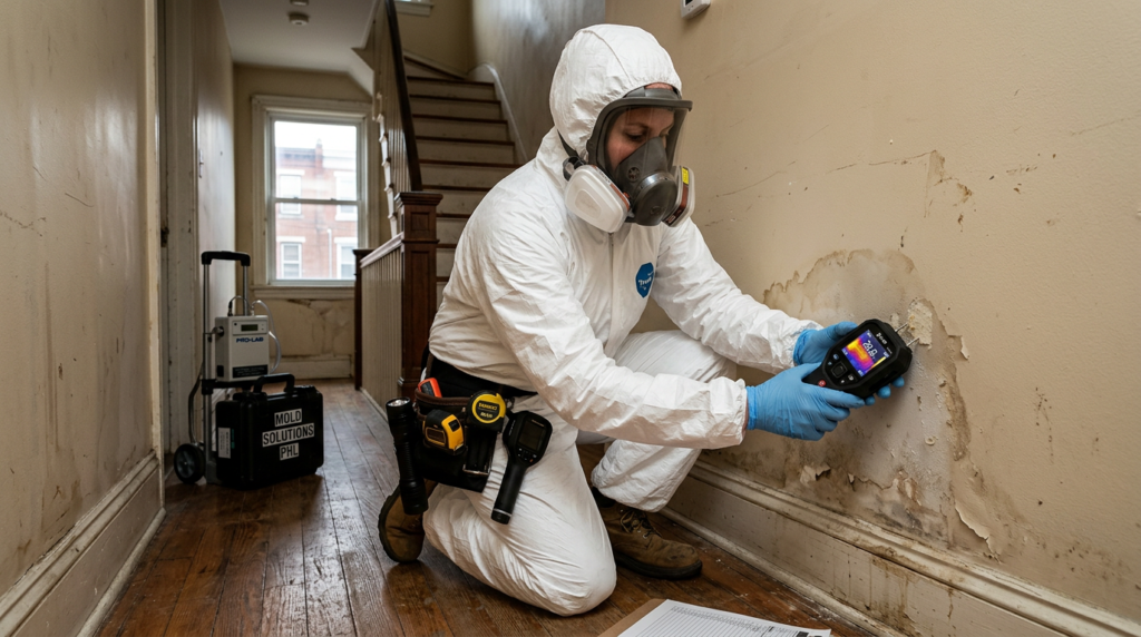 Mold inspector guide for Philadelphia Pa