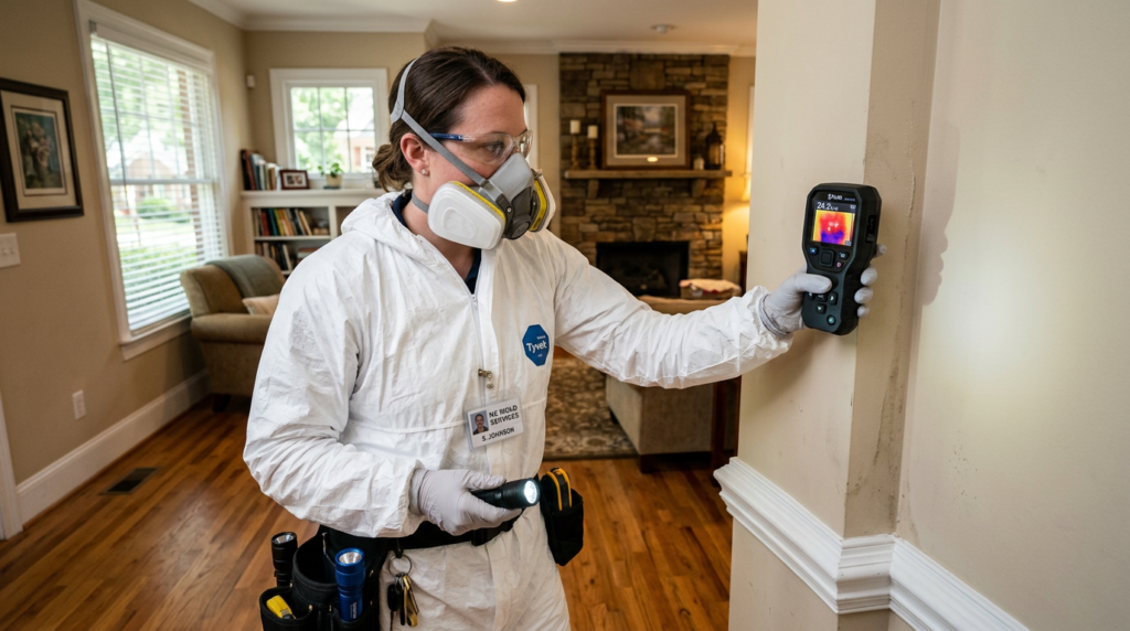 Mold inspector guide for Raleigh Nc