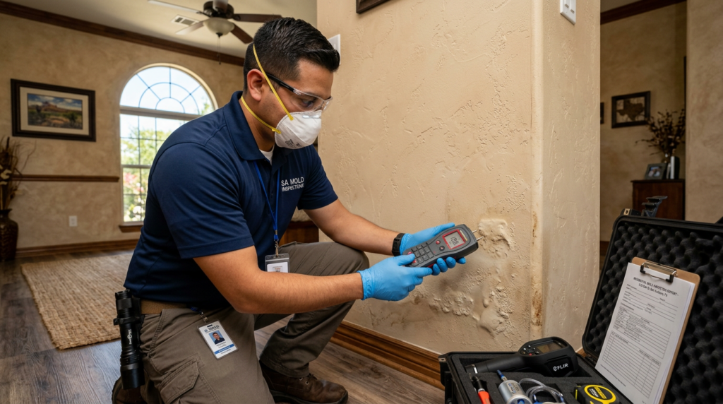 Mold inspector guide for San Antonio Tx