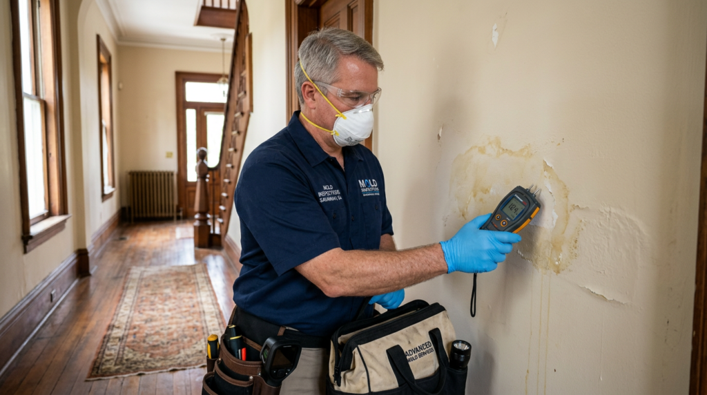 Mold inspector guide for Savannah Ga