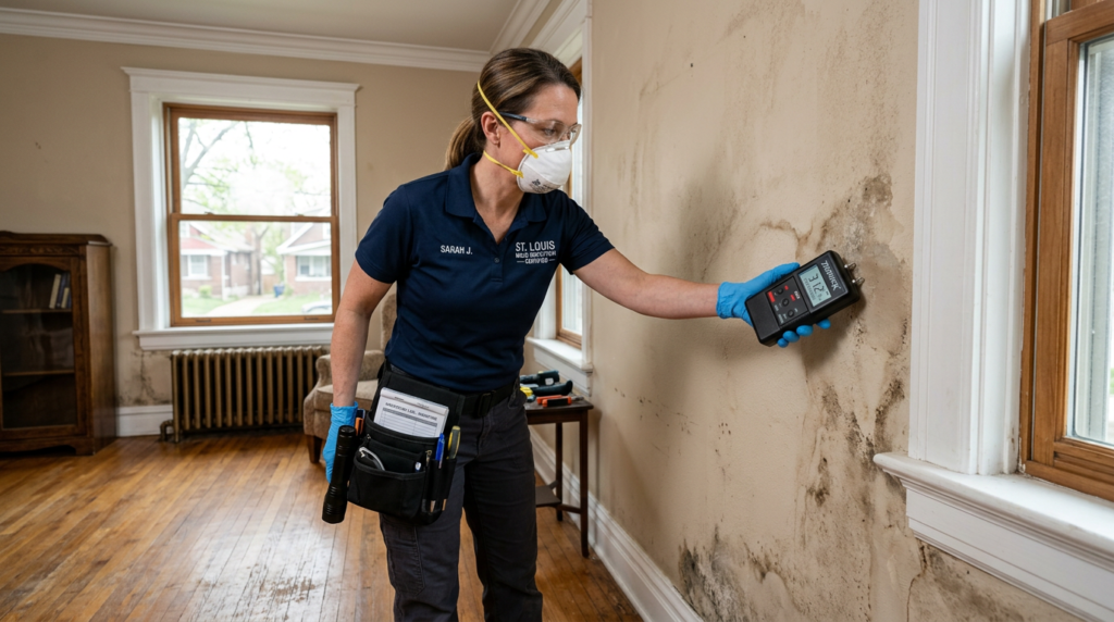 Mold inspector guide for St Louis Mo