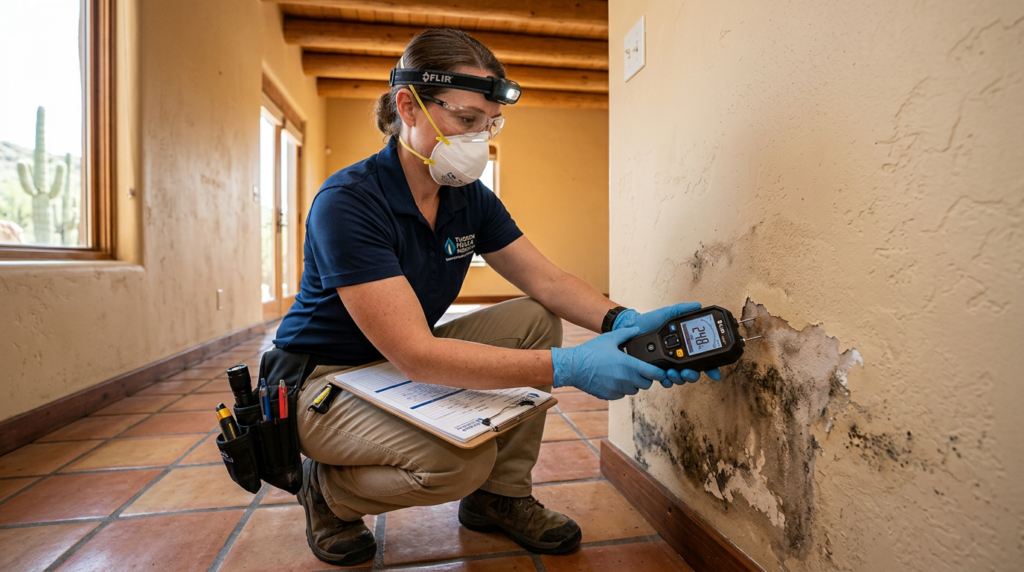 Mold inspector guide for Tucson Az