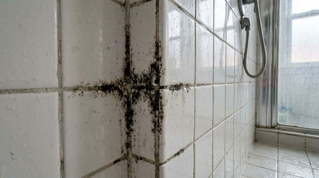Mold on tile - identification and removal