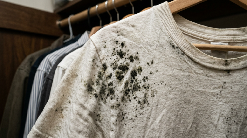 Mold on fabric - identification and removal