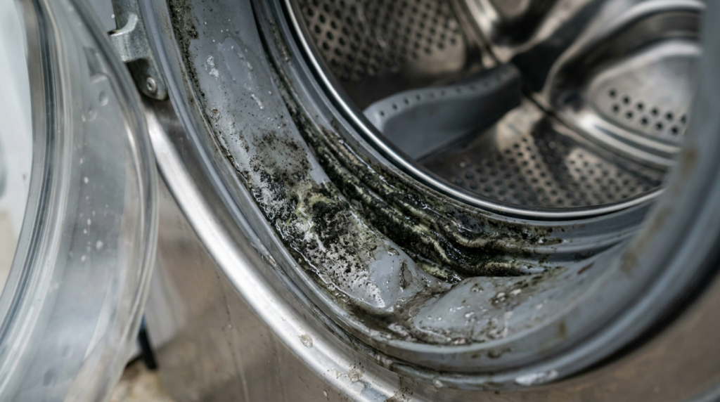 Mold on rubber - identification and removal