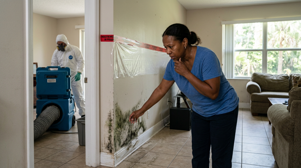 Mold removal cost guide for Jacksonville Fl