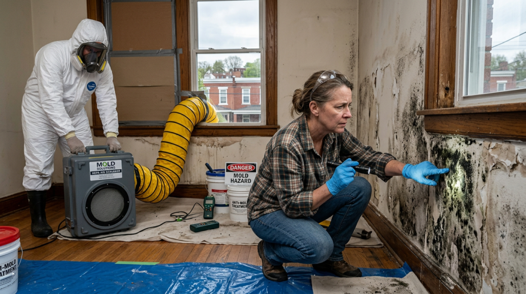 Mold removal cost guide for Pittsburgh Pa