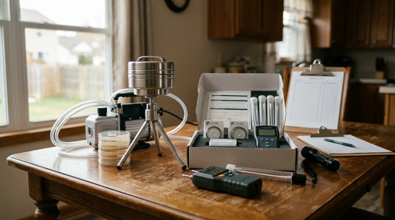 mold air quality testing - Viable (Culturable) Air Sampling