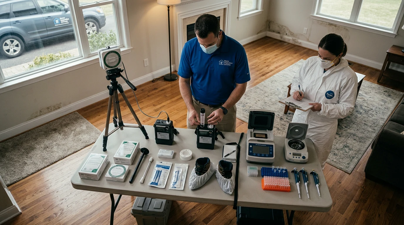 mold air quality testing - PCR and MSQPCR (Molecular DNA) Testing
