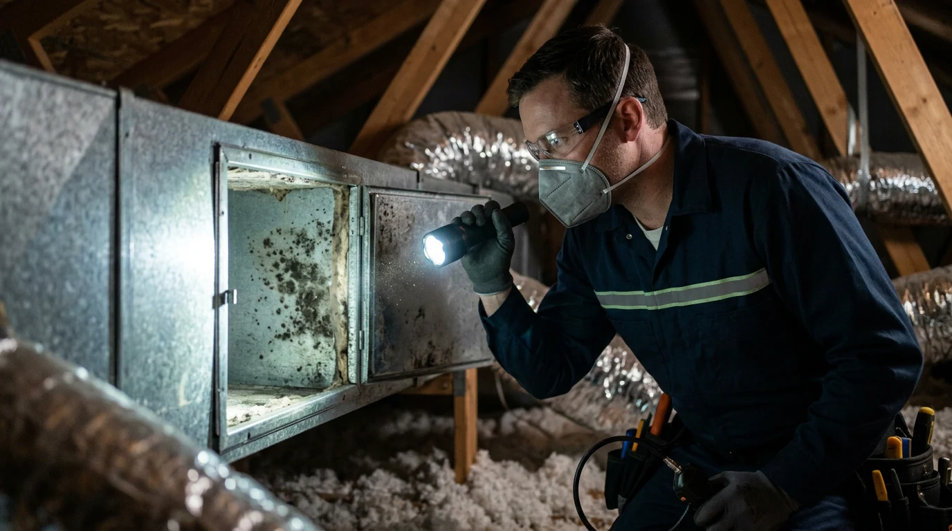mold in air ducts - Why Does Mold Grow on HVAC Ducts?