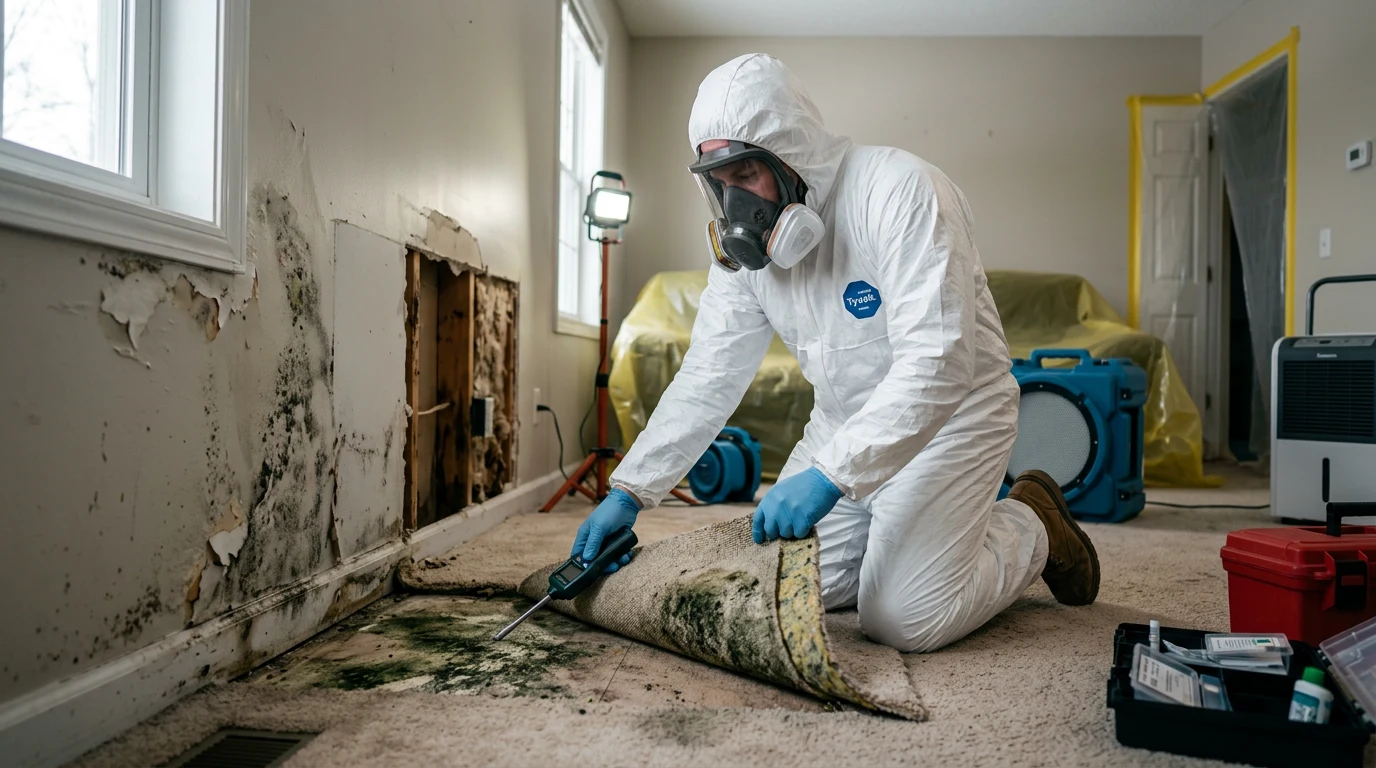 mold in carpet - Why Does Mold Grow on Carpet?