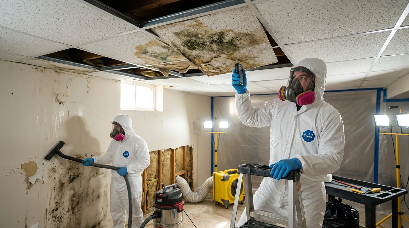 mold on ceiling tiles - Why Does Mold Grow on Ceiling Tiles?