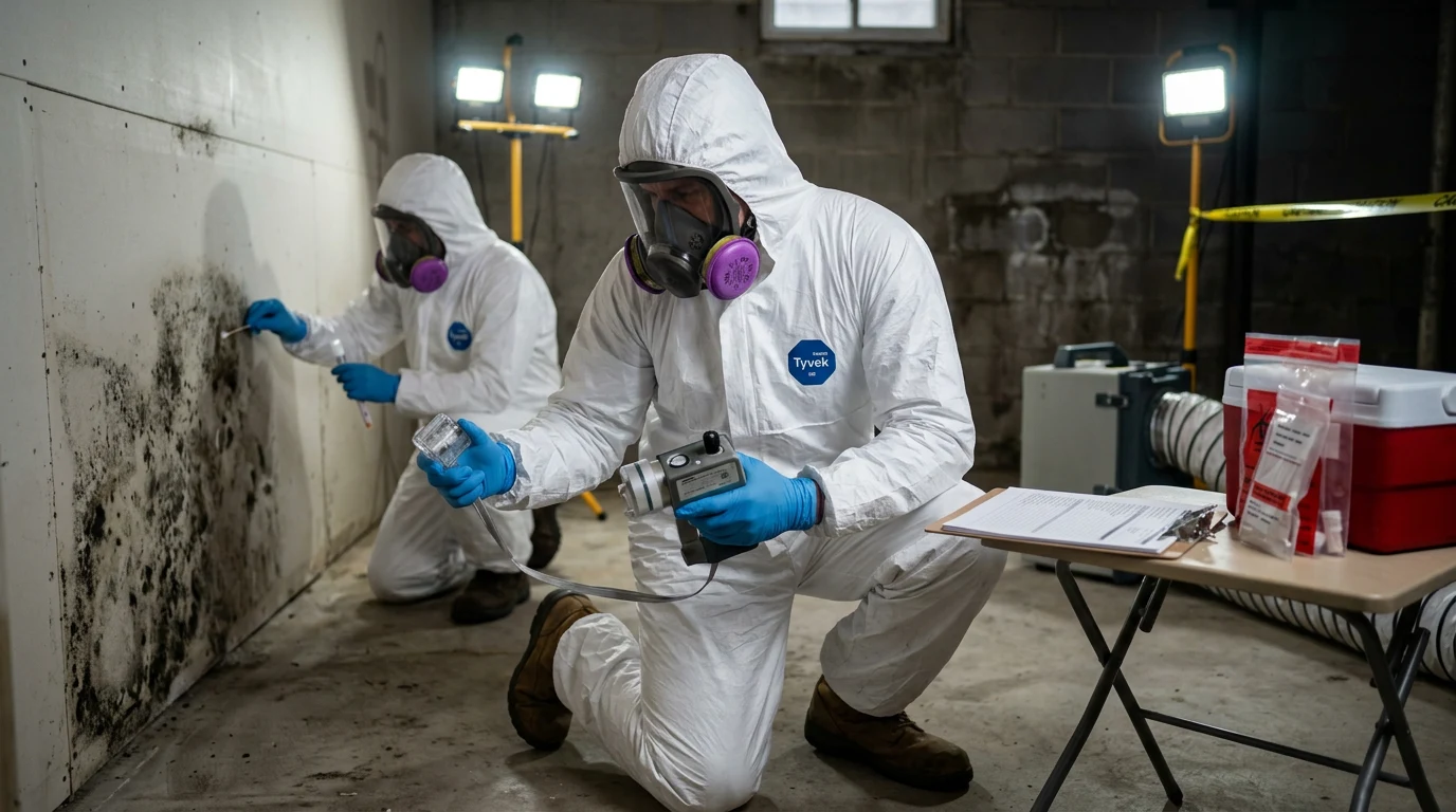 mold remediation process - Mold Testing and Sampling