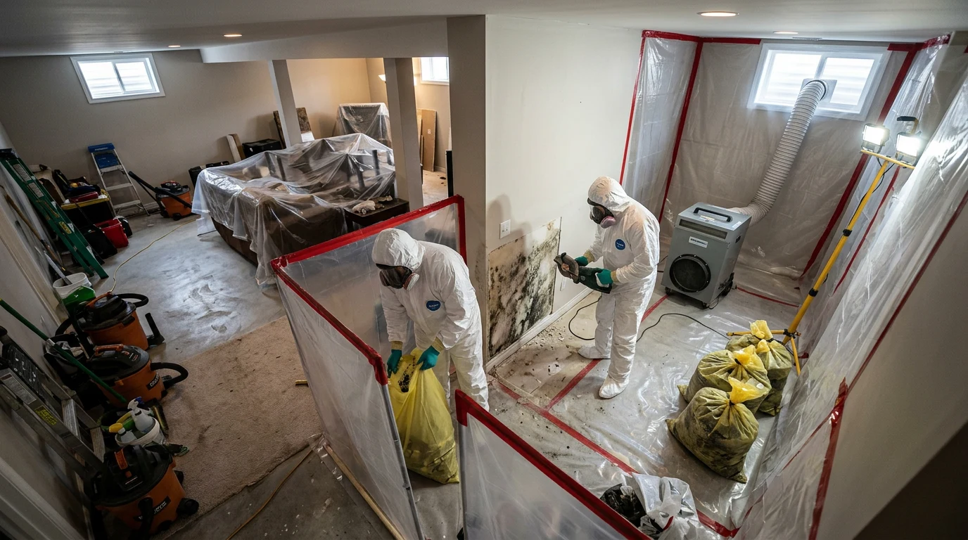 mold removal cost - Mold Removal Cost by Project Size