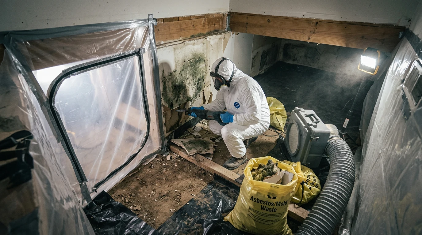 mold removal cost - Crawl Space Mold Removal: $2,000 to $8,000