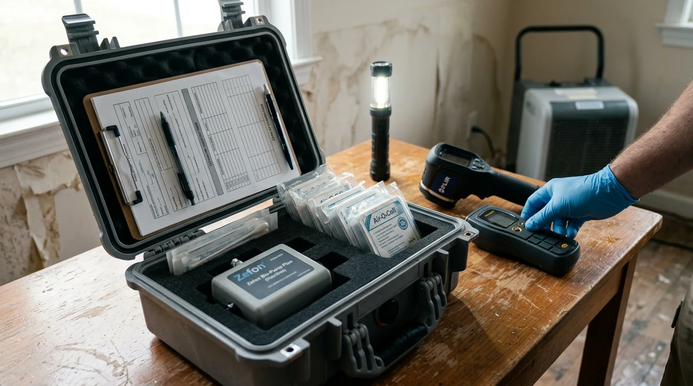 mold testing after water damage - Hours 0-24: Immediate Response (No Mold Testing Yet)