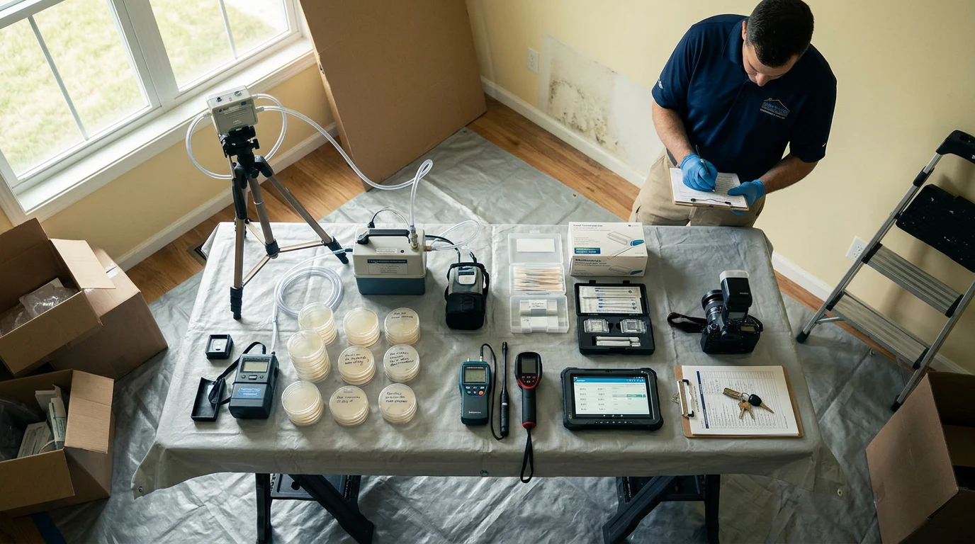 mold testing kits - Types of Mold Tests Explained