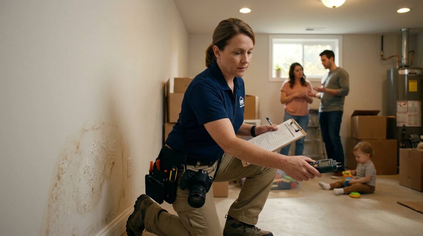 professional mold inspection - Step 2: Visual Assessment of the Entire Property