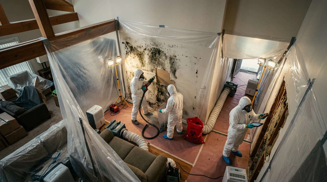 remove mold from walls - Identifying Wall Types and Mold Penetration Depth