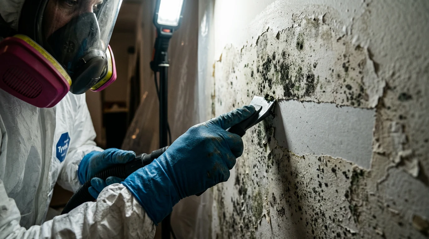 remove mold from walls - Essential Safety Equipment for Mold Removal