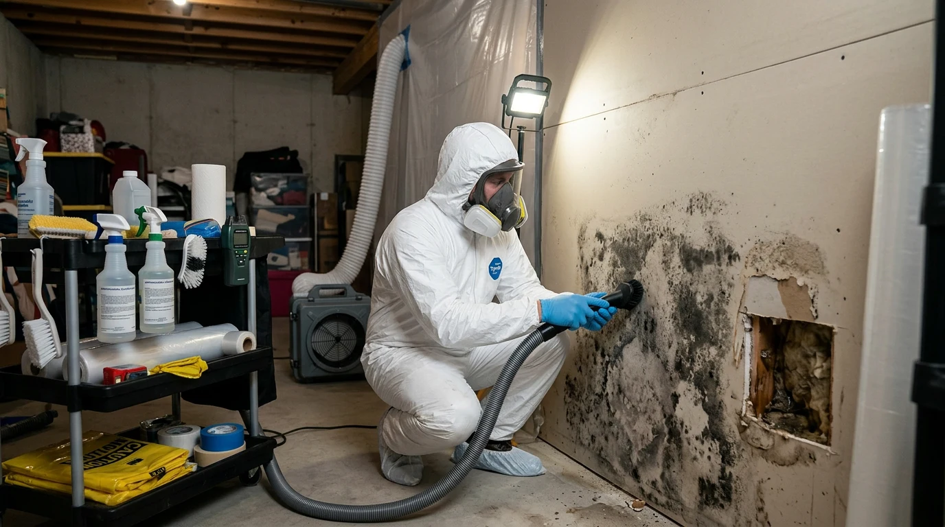 remove mold from walls - Tools and Cleaning Supplies Checklist