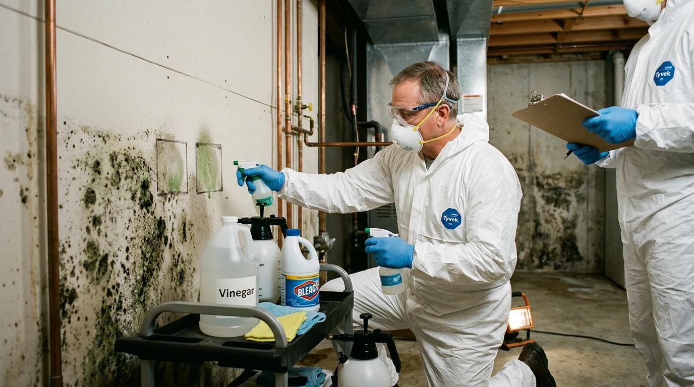 vinegar vs bleach mold - Quick Comparison: Vinegar vs Bleach for Mold Removal