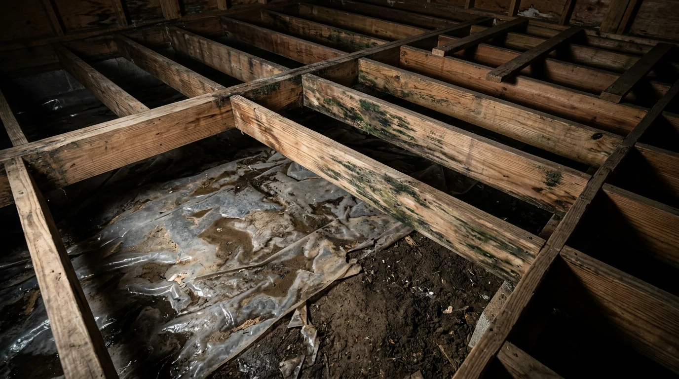 crawl space vapor barrier mold - What a Vapor Barrier Actually Does