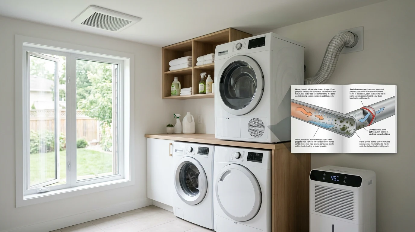 dryer vent mold - How a Dryer Vent Causes Mold