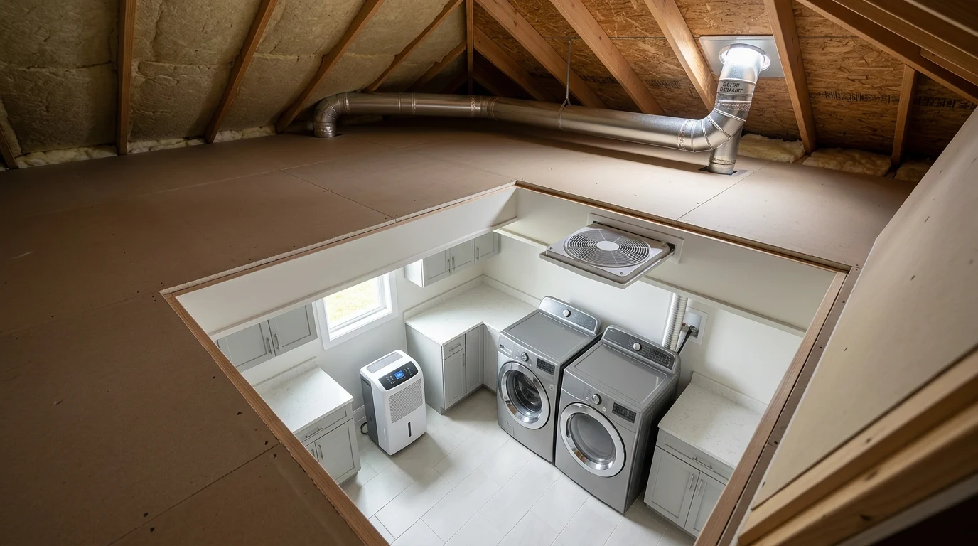 dryer vent mold - Attic Venting: The Mold Factory