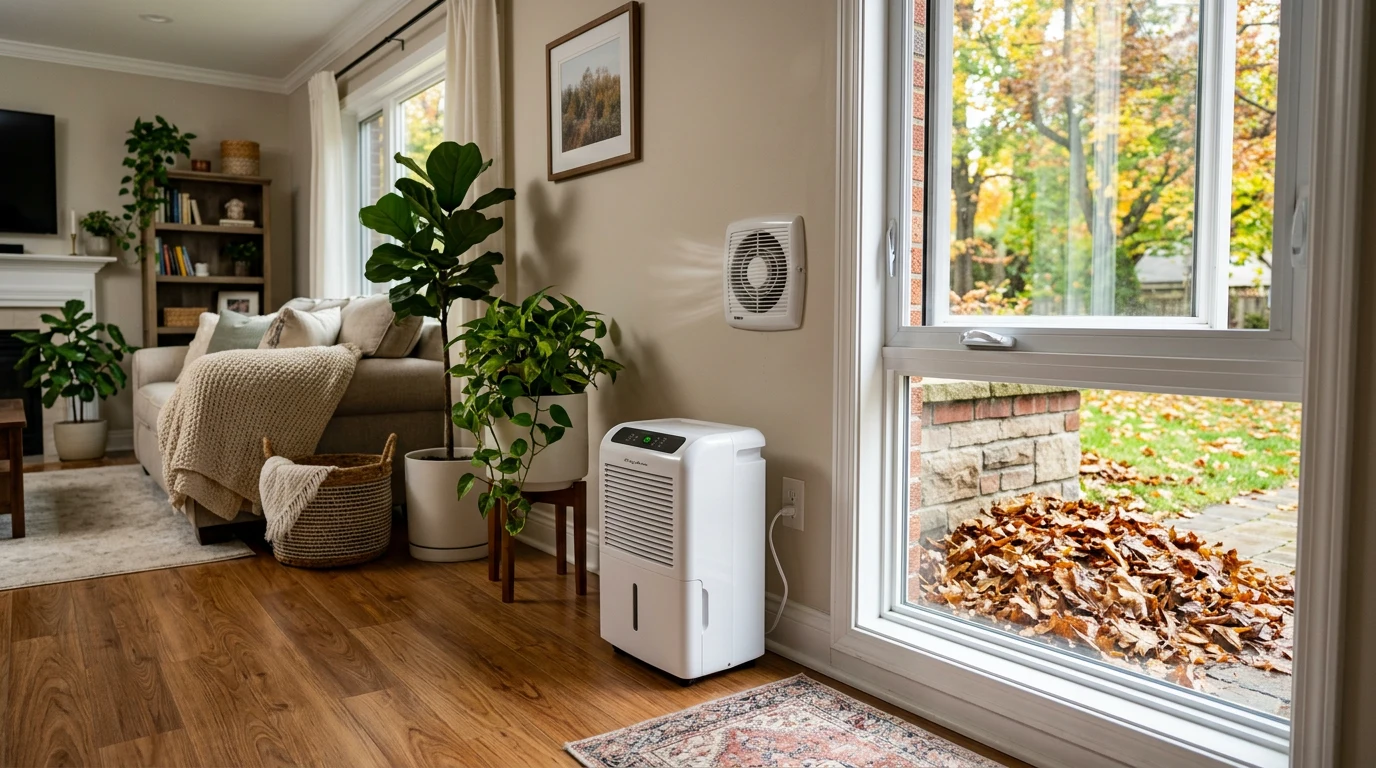 fall mold prevention - Trap 1: Leaf Piles Against the Foundation