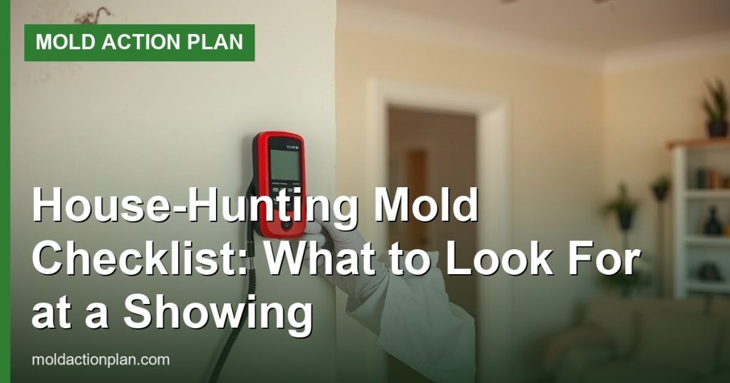 House-Hunting Mold Checklist: What to Look For at a Showing - Mold Action Plan