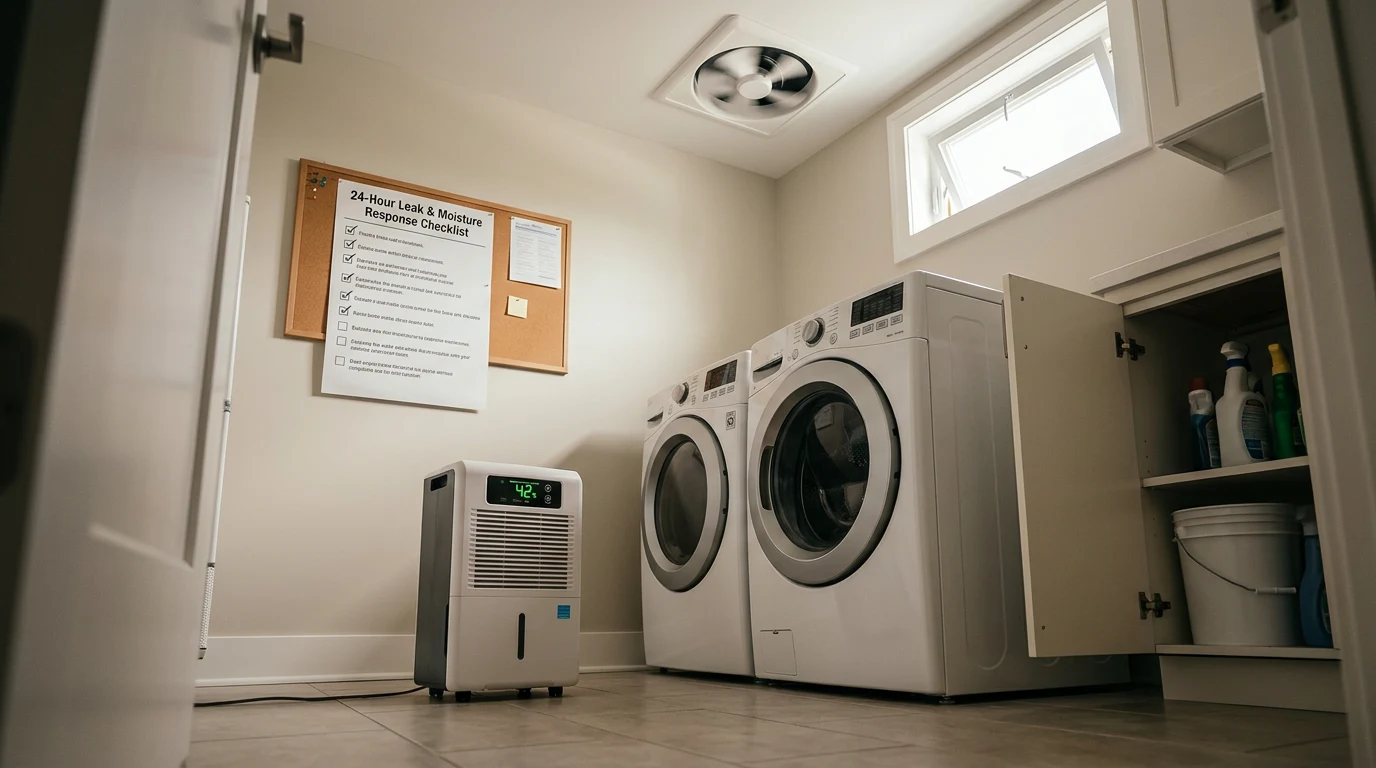 leak mold prevention checklist - Why 24 Hours Is the Critical Window