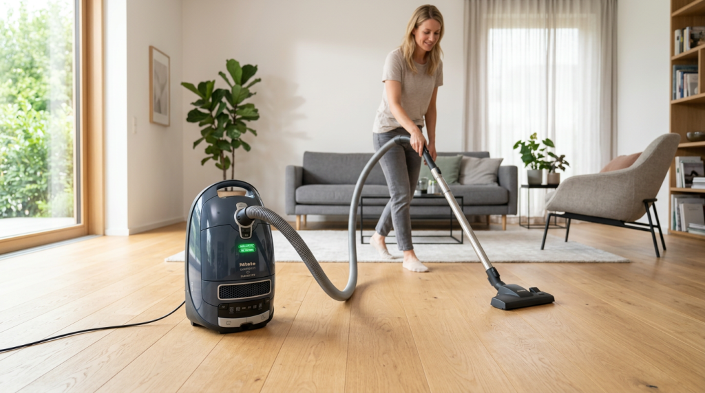 Miele Complete C3 Cat & Dog HEPA canister vacuum for mold cleanup