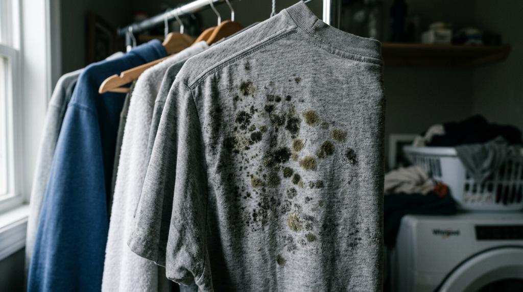 Mold on fabric - identification and removal