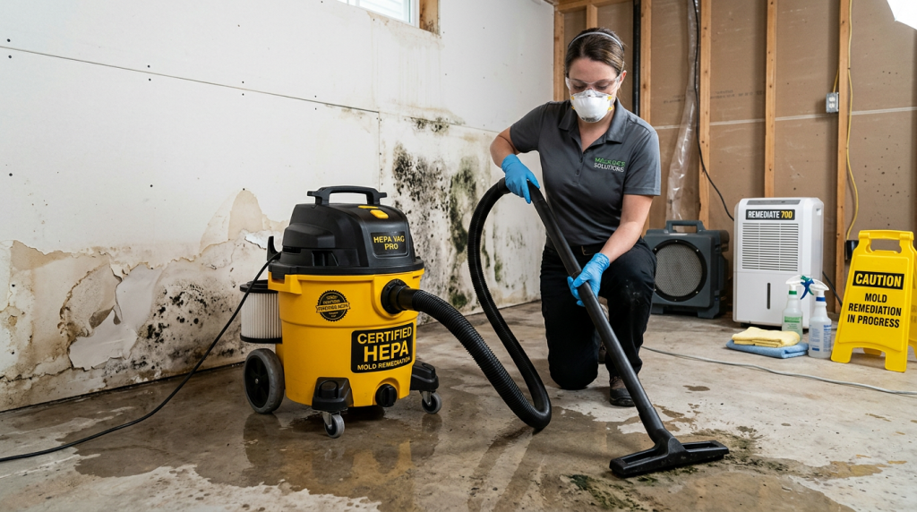 ridgid hepa vacuum mold