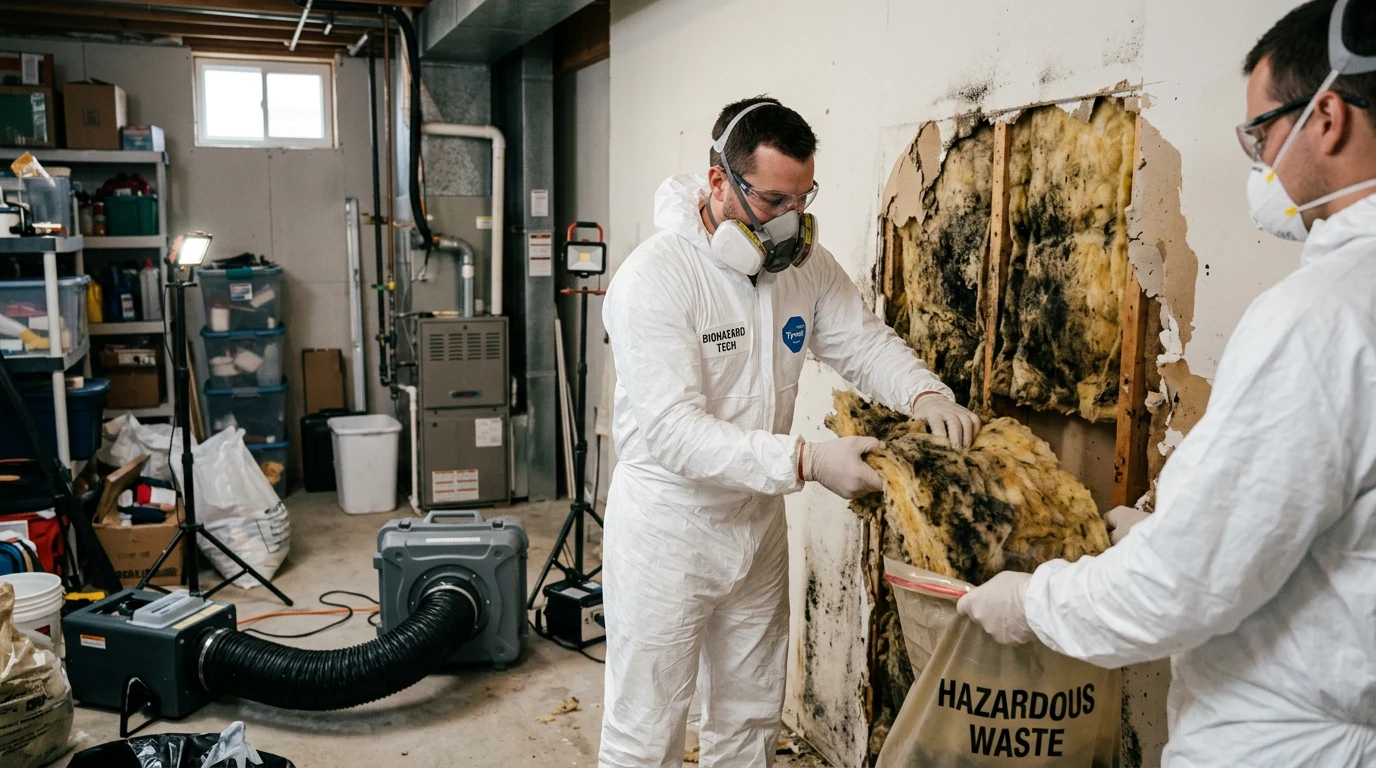 mold in insulation - Fiberglass Batt Insulation (Most Common)