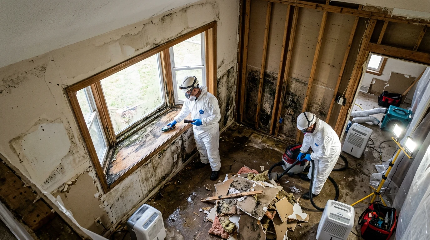mold on window sills - Is Mold on Window Frames Dangerous? Can You Clean It Yourself?