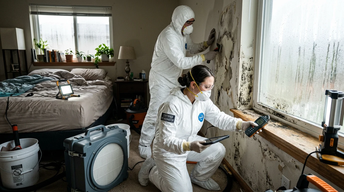 mold on window sills - Condensation Is the Primary Cause