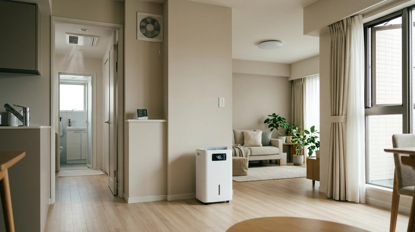 mold prevention checklist - 1. Keep Indoor Humidity Below 55%